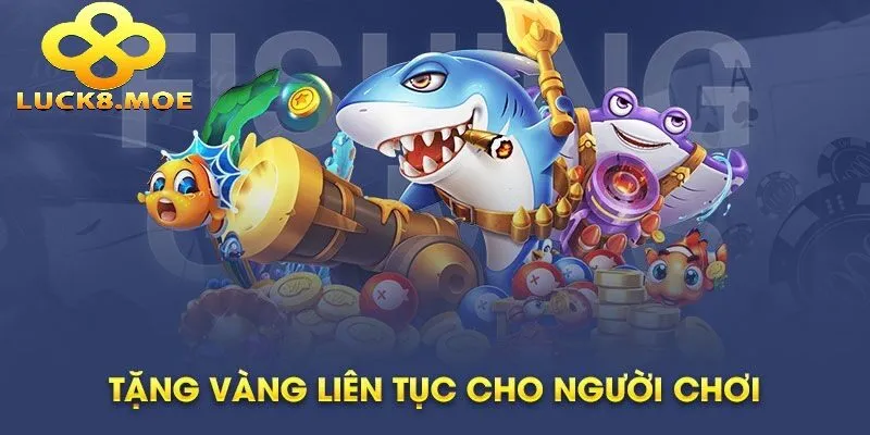 Danh sách các chế độ chơi bắn cá Long Vương Luck8
